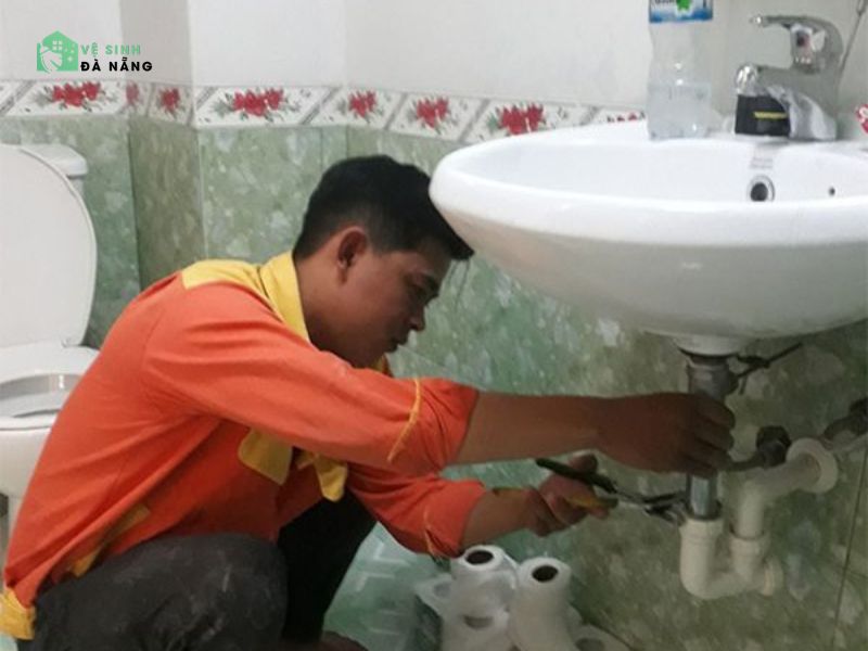 Dịch vụ thông bồn rửa chén Đà Nẵng chuyên nghiệp